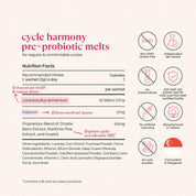 Cycle Harmony Pre+Probiotic Melts (3 Boxes)